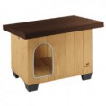 caseta de madera y plastico